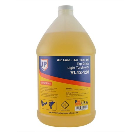 Interstate Pneumatics Air Tool Oil (LSC) - 128 Oz (1 Gallon) YL12-128